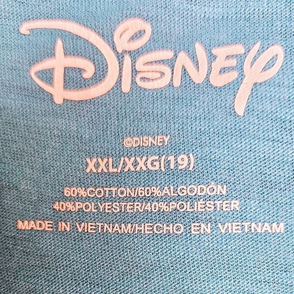 DISNEY Plus Size Tie Dye Mickey Mouse Long Sleeve Graphic Tee - Picture 9 of 10